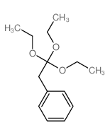 (2,2,2-三乙氧基乙基)苯结构式