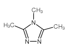 3,4,5-三甲基-4H-1,2,4-噻唑结构式