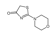 2-吗啉-4-基-1,3-噻唑-4(5h)-酮结构式