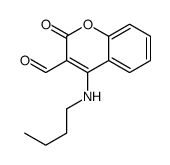4-(butylamino)-2-oxochromene-3-carbaldehyde结构式