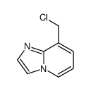 8-(氯甲基)咪唑并[1,2-a]吡啶盐酸盐结构式