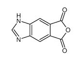 (9ci)-1H-呋喃并[3,4-f]苯并咪唑-5,7-二酮结构式
