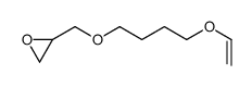 2-(4-ethenoxybutoxymethyl)oxirane结构式