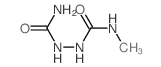 1,2-Hydrazinedicarboxamide,N1-methyl-结构式