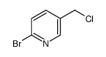 2-溴-5-(氯甲基)吡啶结构式