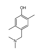2,5-Dimethyl-4-dimethylaminomethylphenol结构式