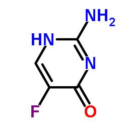 2-氨基-5-氟-1H-嘧啶-4-酮结构式