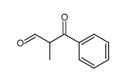 α-Methyl-β-oxobenzenepropanal结构式