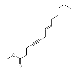 methyl tridec-7-en-4-ynoate结构式