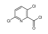 3,6-Dichloro-2-pyridinecarbonyl chloride结构式