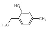 2-乙基-5-甲基苯酚结构式