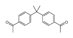 1-[4-[2-(4-acetylphenyl)propan-2-yl]phenyl]ethanone结构式