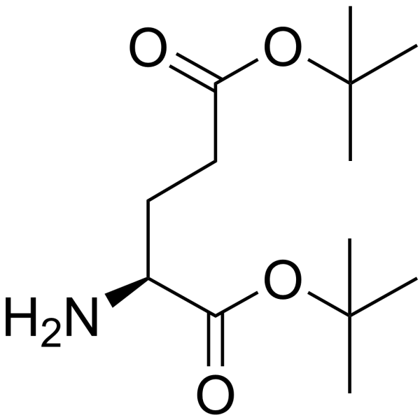 H-Glu(OtBu)-OtBu结构式