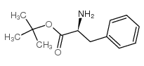 L-苯基丙氨酸叔丁酯结构式
