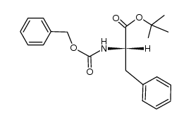 Z-L-Phe-O(t-Bu)结构式