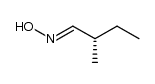 (S)-2-methyl-butyraldehyde (Ξ)-oxime结构式