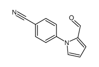 4-(2-formyl-1H-pyrrol-1-yl)benzonitrile(SALTDATA: FREE)结构式