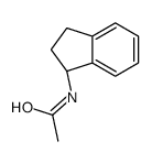 N-[(1R)-2,3-dihydro-1H-inden-1-yl]acetamide结构式