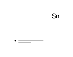 trimethyl(prop-1-ynyl)stannane结构式