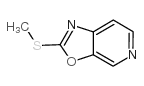 2-甲基硫基 [ 1,3 ] 恶唑酮[5,4-C]吡啶结构式