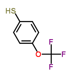 4-(三氟甲氧基)苯-1-硫醇结构式