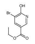 5-溴-6-羟基烟酸乙酯结构式