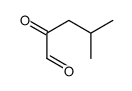 4-methyl-2-oxopentanal结构式