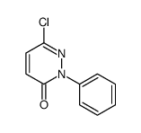 6-Chloro-2-phenyl-3(2H)-pyridazinone结构式