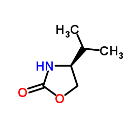 (4S)-(-)异丙基-2-恶唑酮结构式
