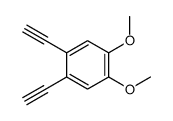1,2-diethynyl-4,5-dimethoxybenzene结构式