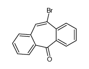4-Bromo-5H-dibenzo[a,d]cyclohepten-5-one结构式