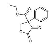ethyl 4,5-dioxo-3-phenyltetrahydrofuran-3-carboxylate结构式