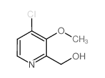 (4-Chloro-3-methoxypyridin-2-yl)methanol结构式