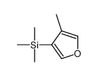 trimethyl-(4-methylfuran-3-yl)silane结构式