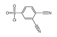 4-(chlorosulfonyl)phthalonitrile结构式