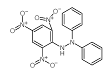 1,1-二苯基-2-苦味酰肼结构式