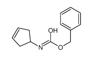 3-环戊烯基氨基甲酸苄酯结构式