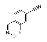 3-fluoro-4-(hydroxyiminomethyl)benzonitrile结构式