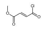 methyl 4-chloro-4-oxobut-2-enoate结构式