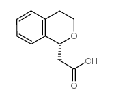 (S)-3,4-二氢异色烯-2-乙酸结构式