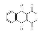 1,4,9,10-Anthracenetetrone结构式