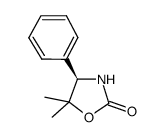 (R)-5,5-DIMETHYL-4-PHENYLOXAZOLIDIN-2-ONE结构式