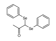 1,1-bis(phenylselanyl)propan-2-one结构式