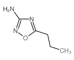 1,2,4-Oxadiazol-3-amine,5-propyl-(9CI)结构式