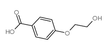 4-(2-羟基乙氧基)-苯甲酸结构式