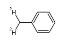 α-dideuteriotoluene结构式