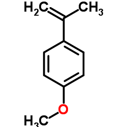 1-异丙烯基-4-甲氧基苯结构式
