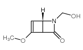 2-Azabicyclo[2.2.0]hex-5-en-3-one,2-(hydroxymethyl)-5-methoxy-,(1S)-(9CI)结构式