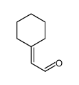 ACETALDEHYDE, 2-CYCLOHEXYLIDENE-结构式