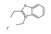 2,3-diethyl-1,3-benzothiazol-3-ium,iodide结构式